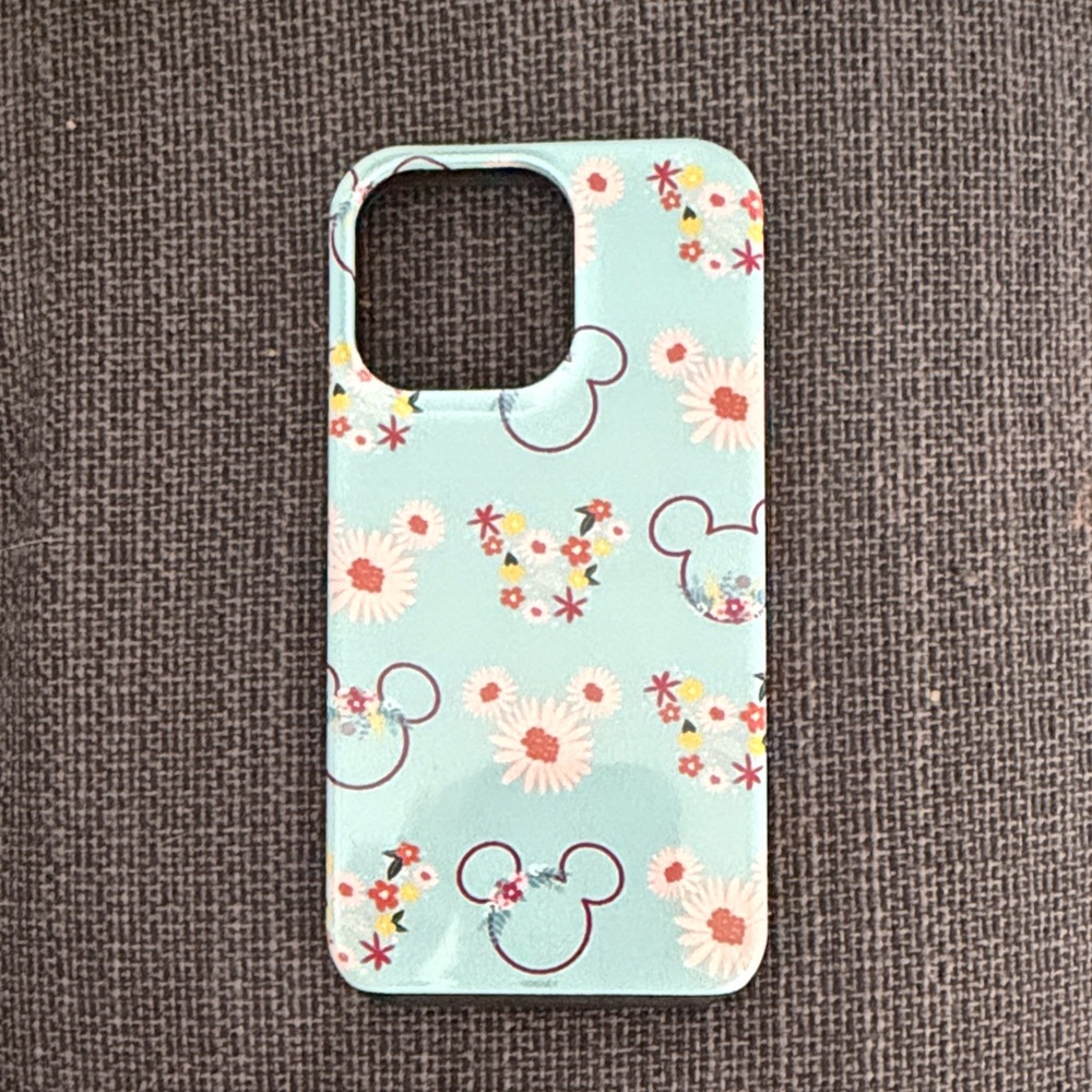 Floral Pattern Phone Case - Blue
